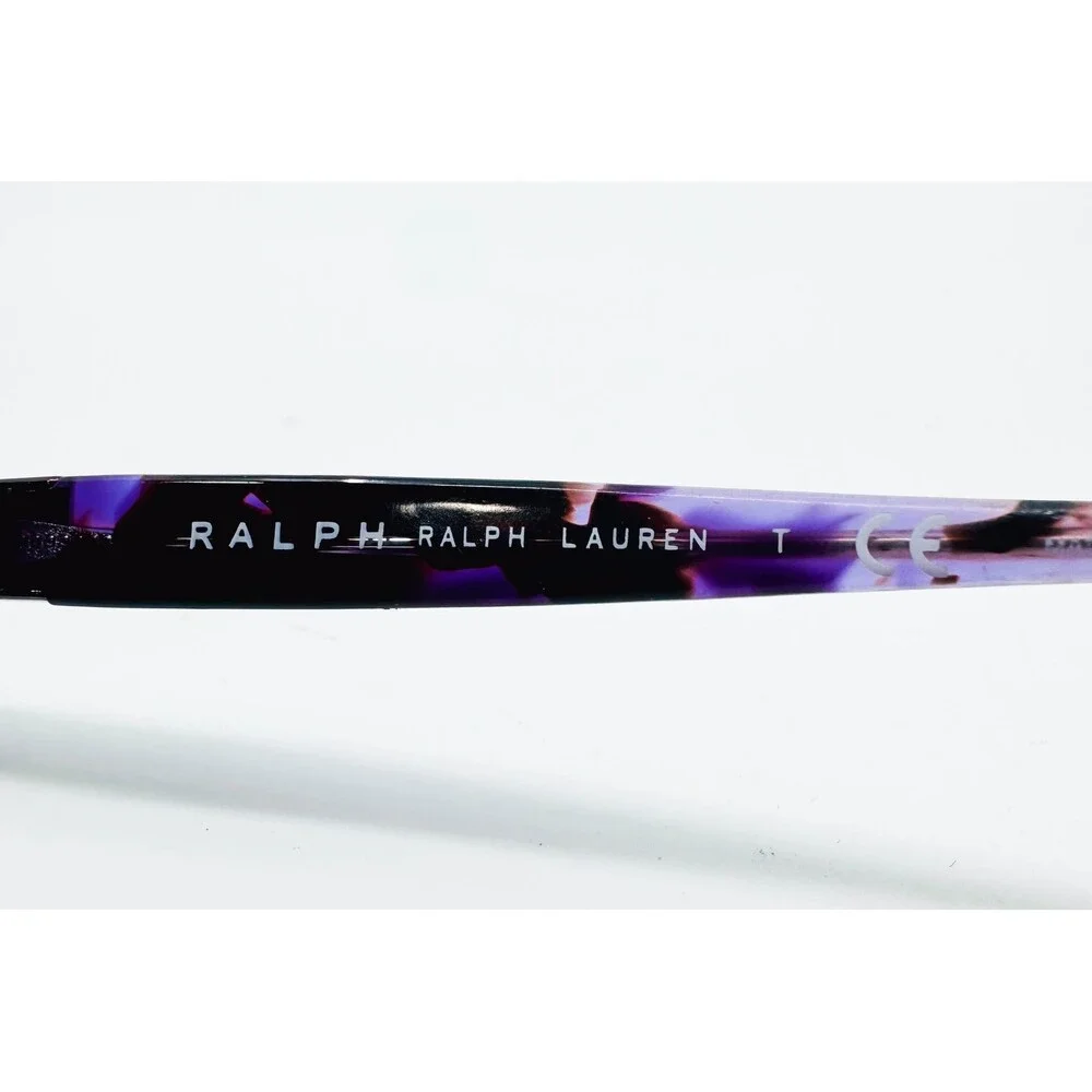 Ralph Eyeglasses Womens Purple Tortoise RA7049 1135 Cat Eye 51-16-135